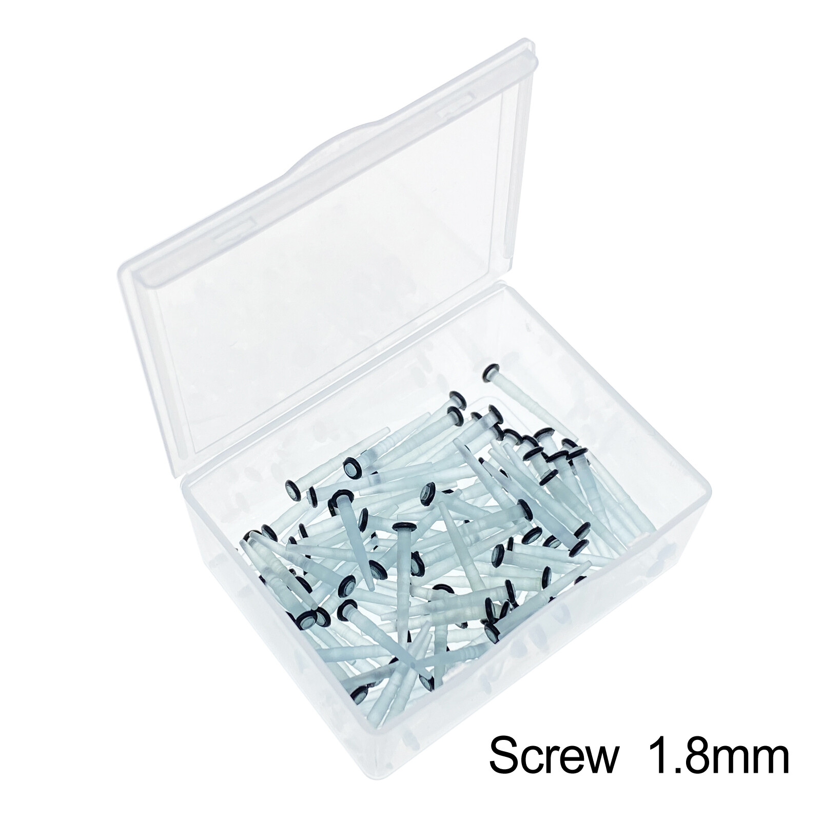 Dental Endo Quartz Fiber Post Straight Screw Thread Posts 1.0 1.2 1.4 1.6 1.8mm