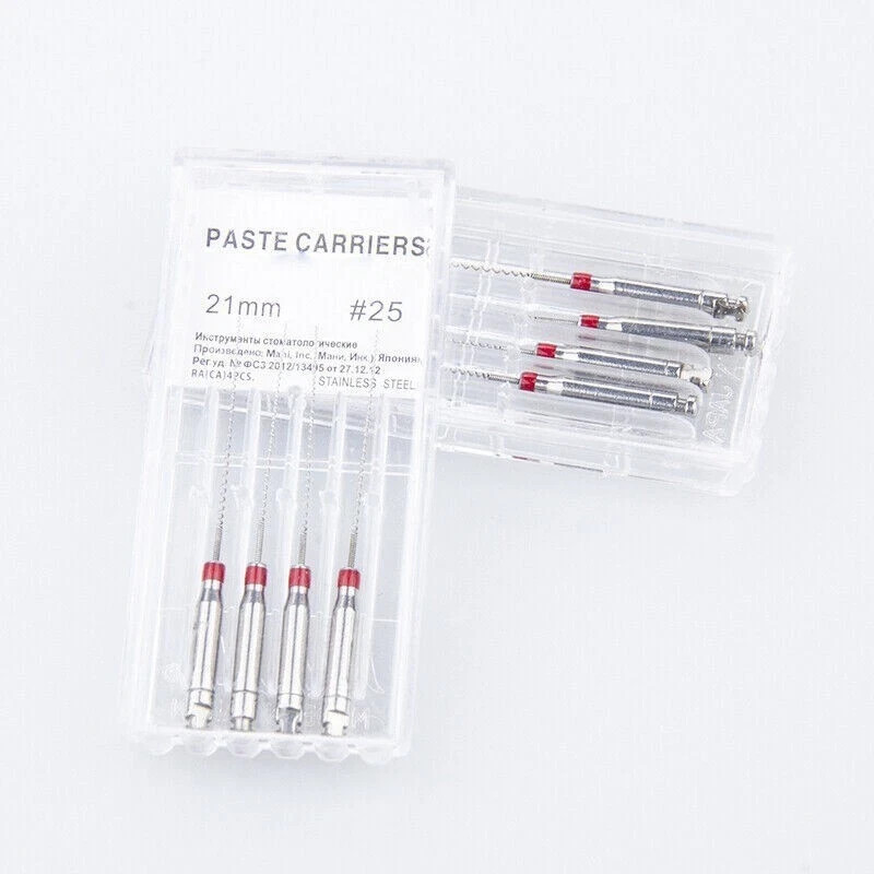 Dental Spiral Fillers Paste Carrier Engine Use Stainless Steel 21/25mm 25-40