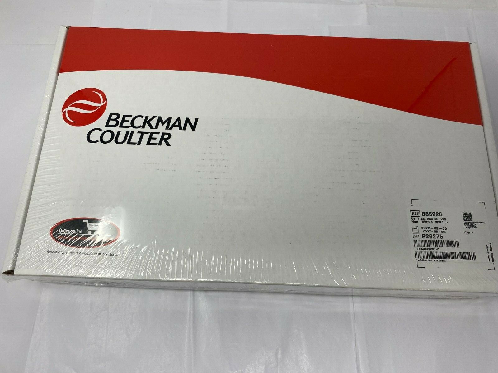 Beckman Coulter B85926 Biomek i-Series Pipette Tips 230uL 960 Tips/Box WideBore