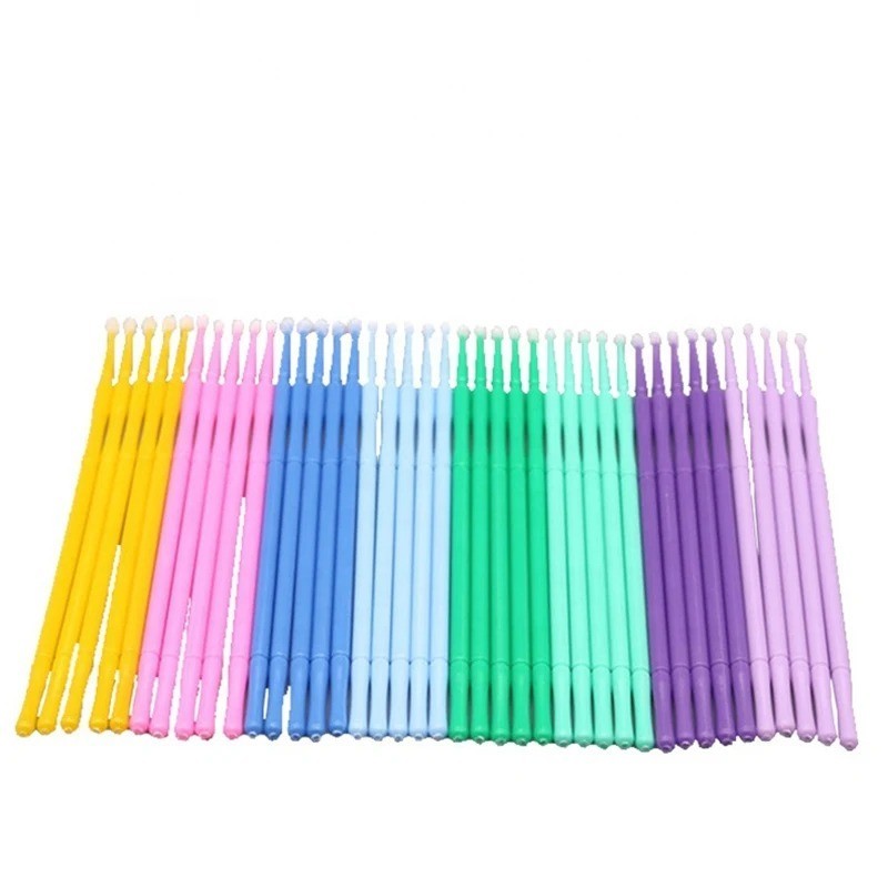 100Pcs Dental Micro Brush Applicators Disposable Oral Care Micro Brushes