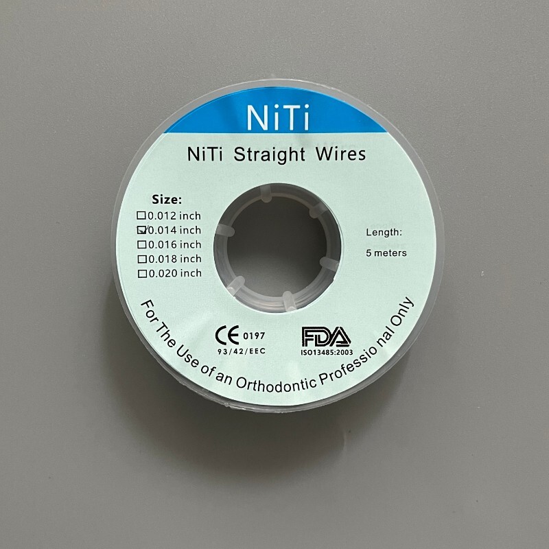 10 Rolls Dental Orthodontic Niti Wire 5 Meter Straight Niti Arch Wire 014inch