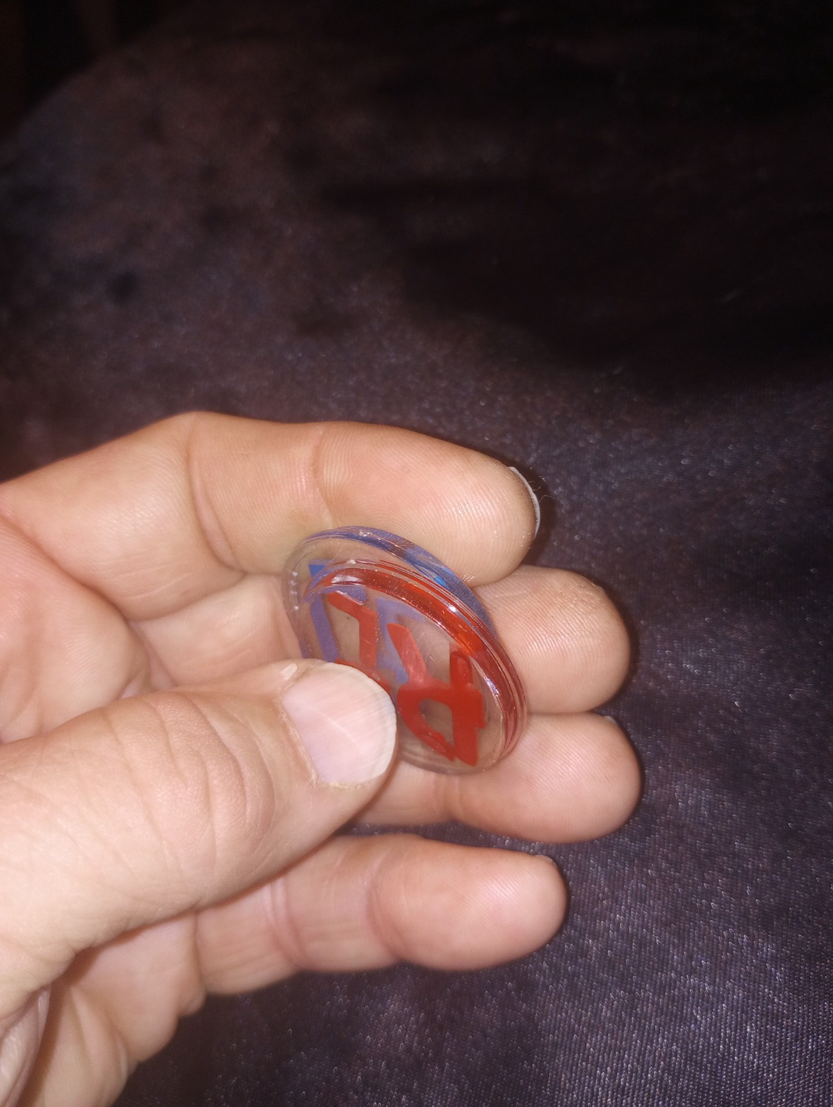 X-ray Markers Red And Blue With Initials GL One Set.