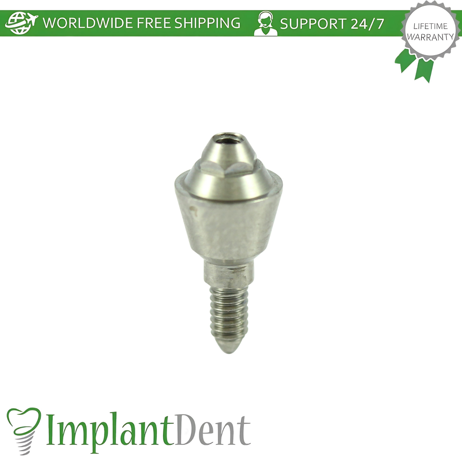 X10 Multi Unit Straight Ø4.9mm Prosthetic SP Int Hex P64 AB Dental Compatible
