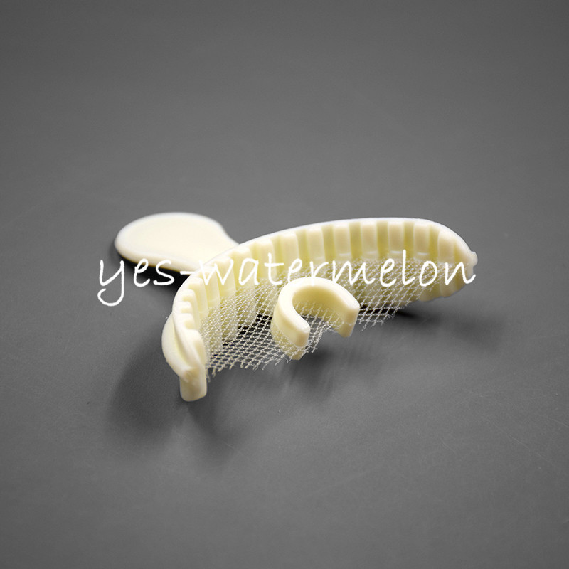 Anterior Bite Registration Tray Dental Disposable Triple Trays 50 Pcs/Pack