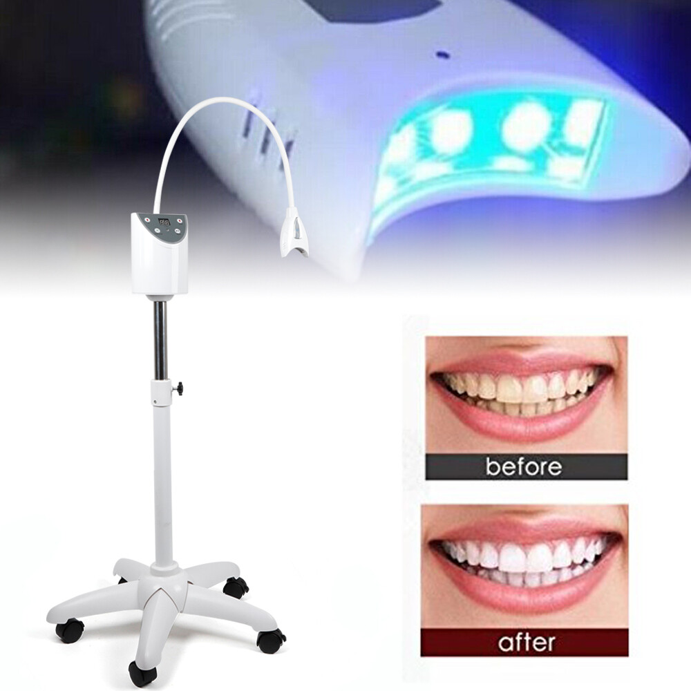 Dental Mobile Teeth Whitening Light LED Cold Light Lamp Tooth Bleaching Machine