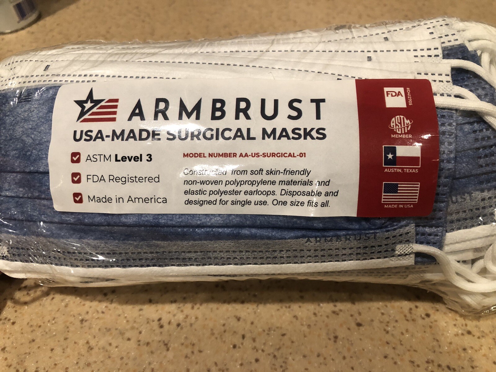 surgical mask astm level 3