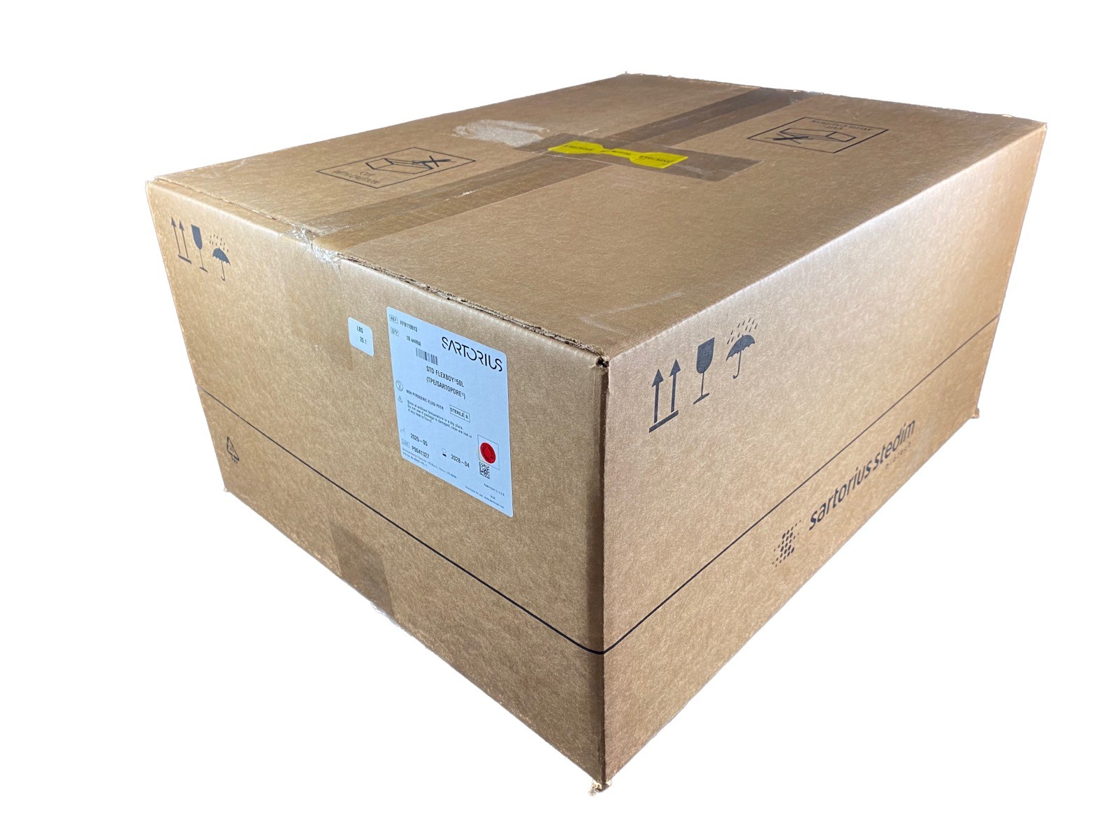 SARTORIUS 50L Sterile STD 2D Sartopore 2 TPE Flexboy Bags FFB110913 (10/Box)