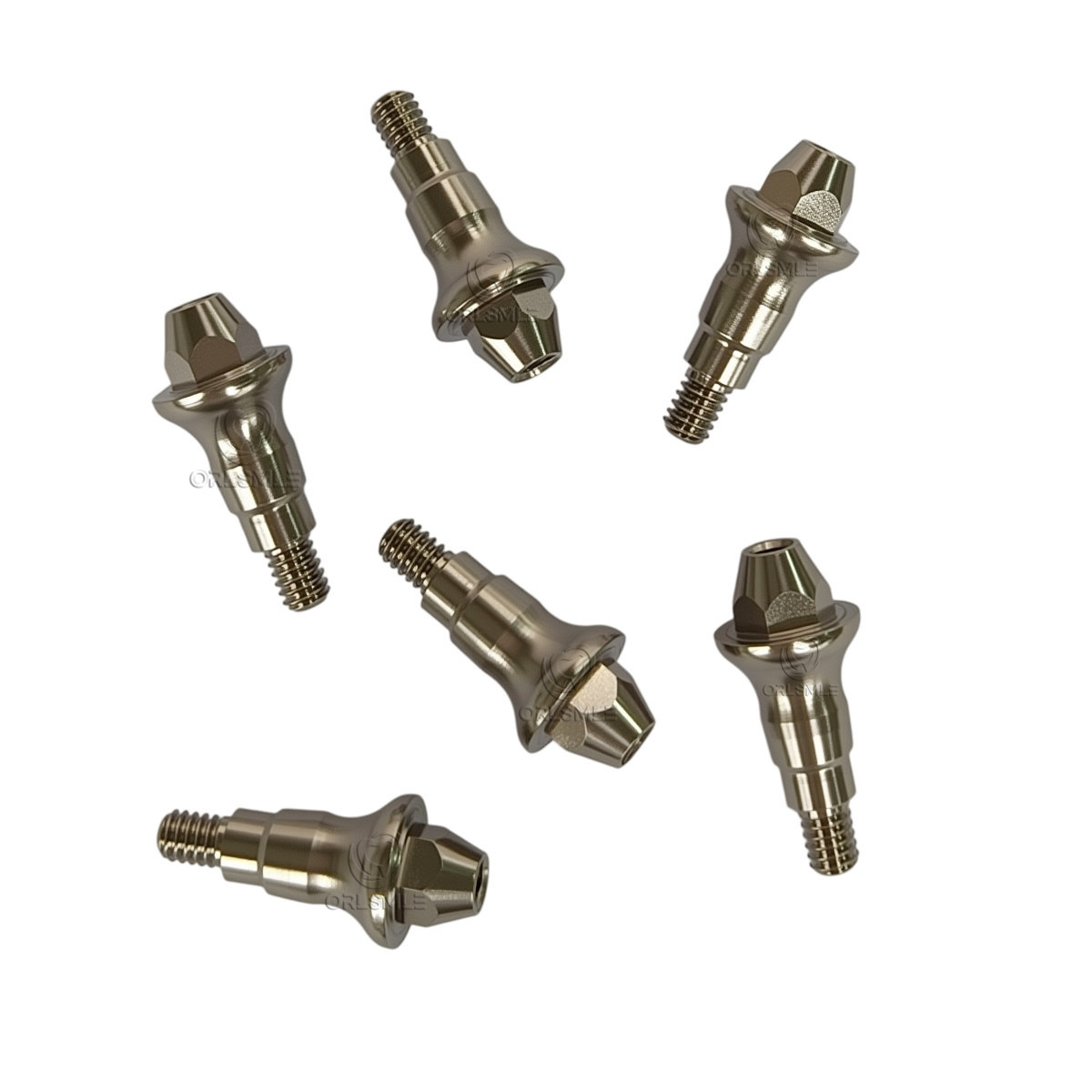 5 pcs Multi unit straight abutment fits to C-TECH platform D5.0