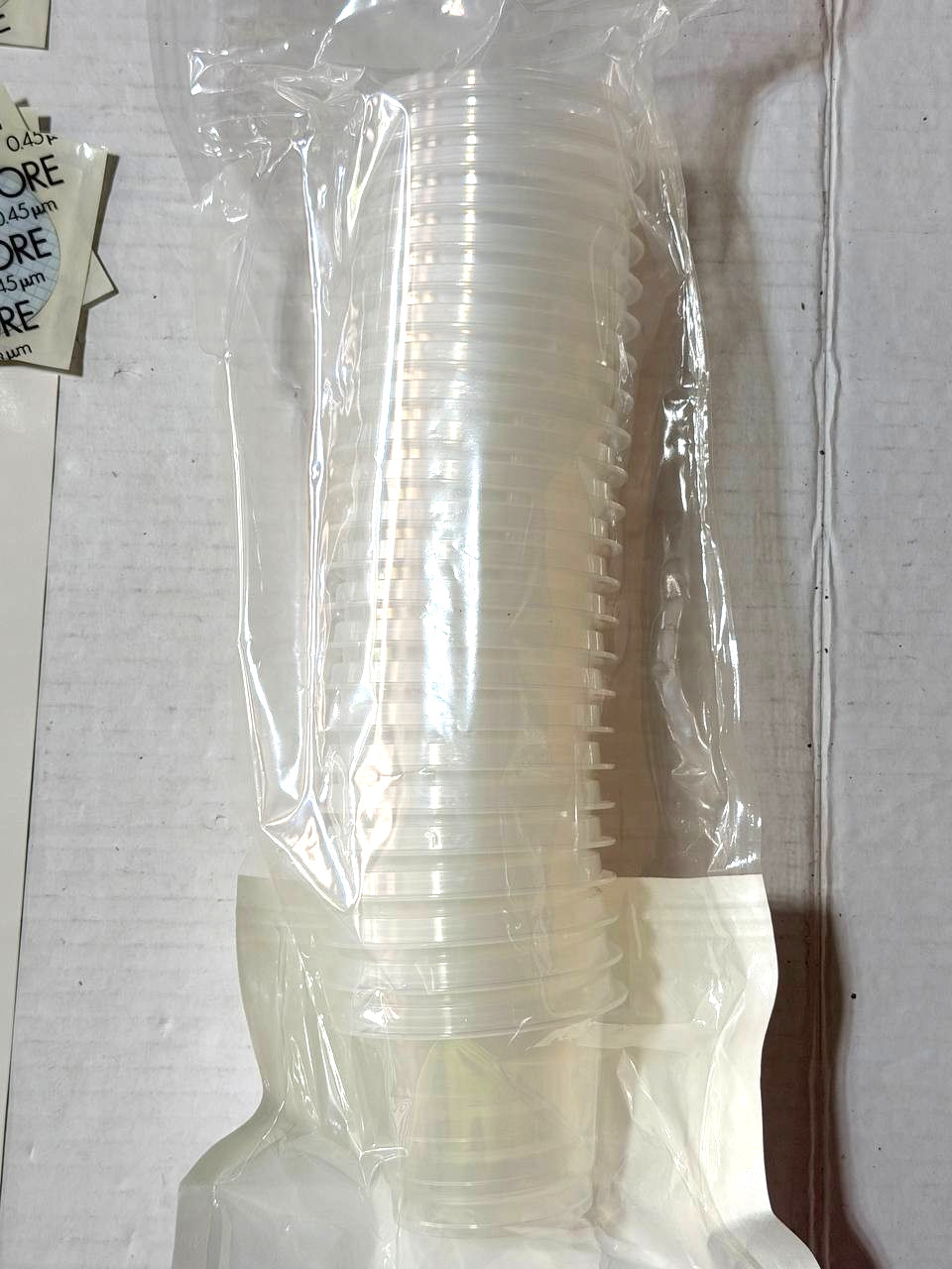 48Pcs Millipore 100ml Microfil Funnels & Membranes Type HA 0.45 White FZPM42468