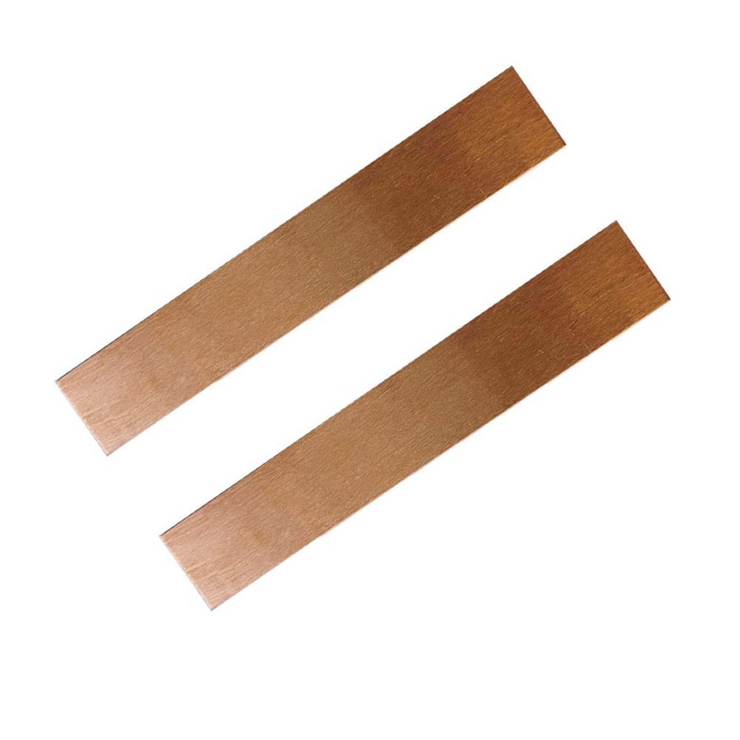 Pure Copper Anode Sheet 2Pcs 99.95% Purity Copper Electrode Strip for Copper …