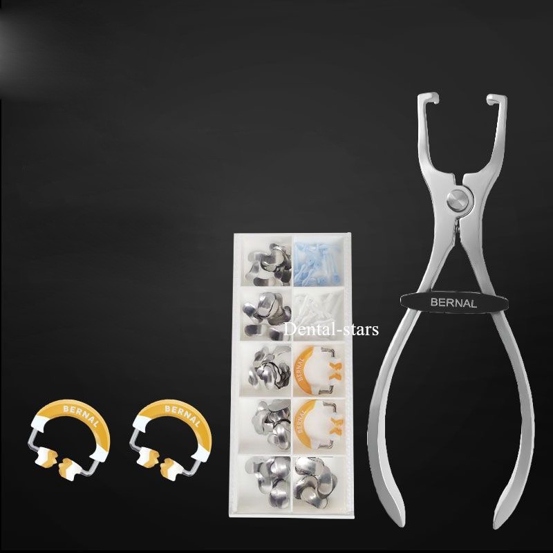 Dental Premier Ring Placement Forceps 3D Clamp Separator Hold Plier Fit Garrison