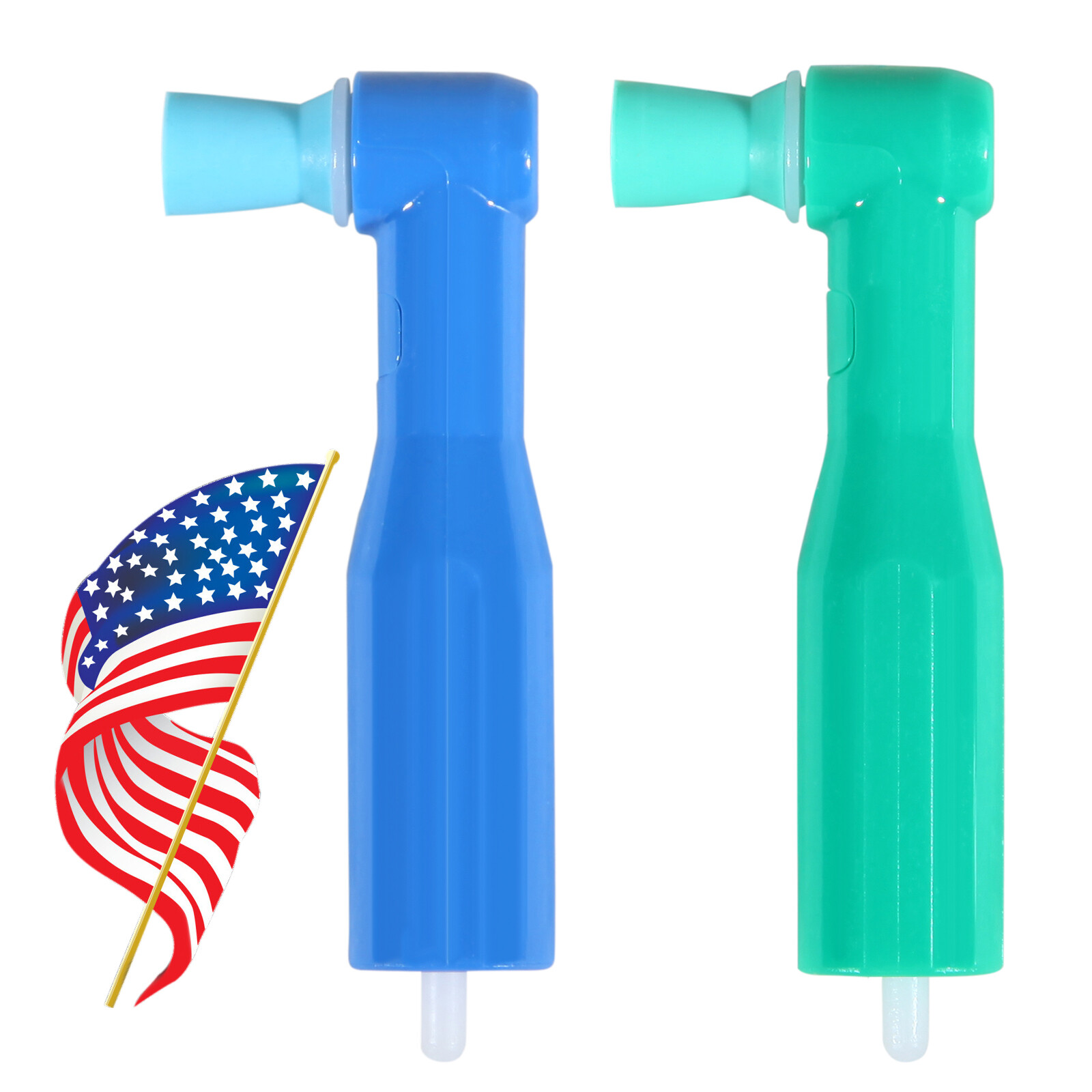 100-500 Dental Disposable Prophy Angles Firm / Soft Cups Contra Angle 105° 90°