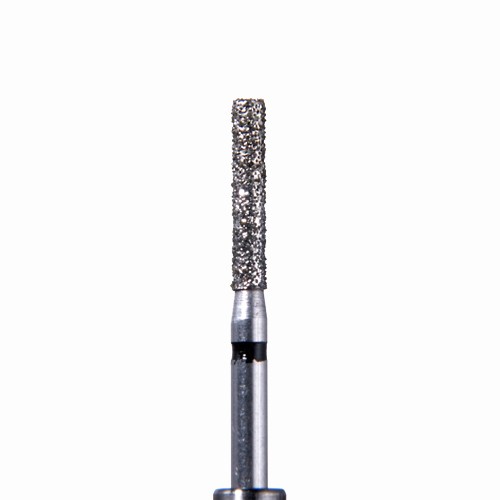 Mydent 837-014SC Defend FG Flat End Cylinder Super Coarse Grit Diamond Burs 10Pk