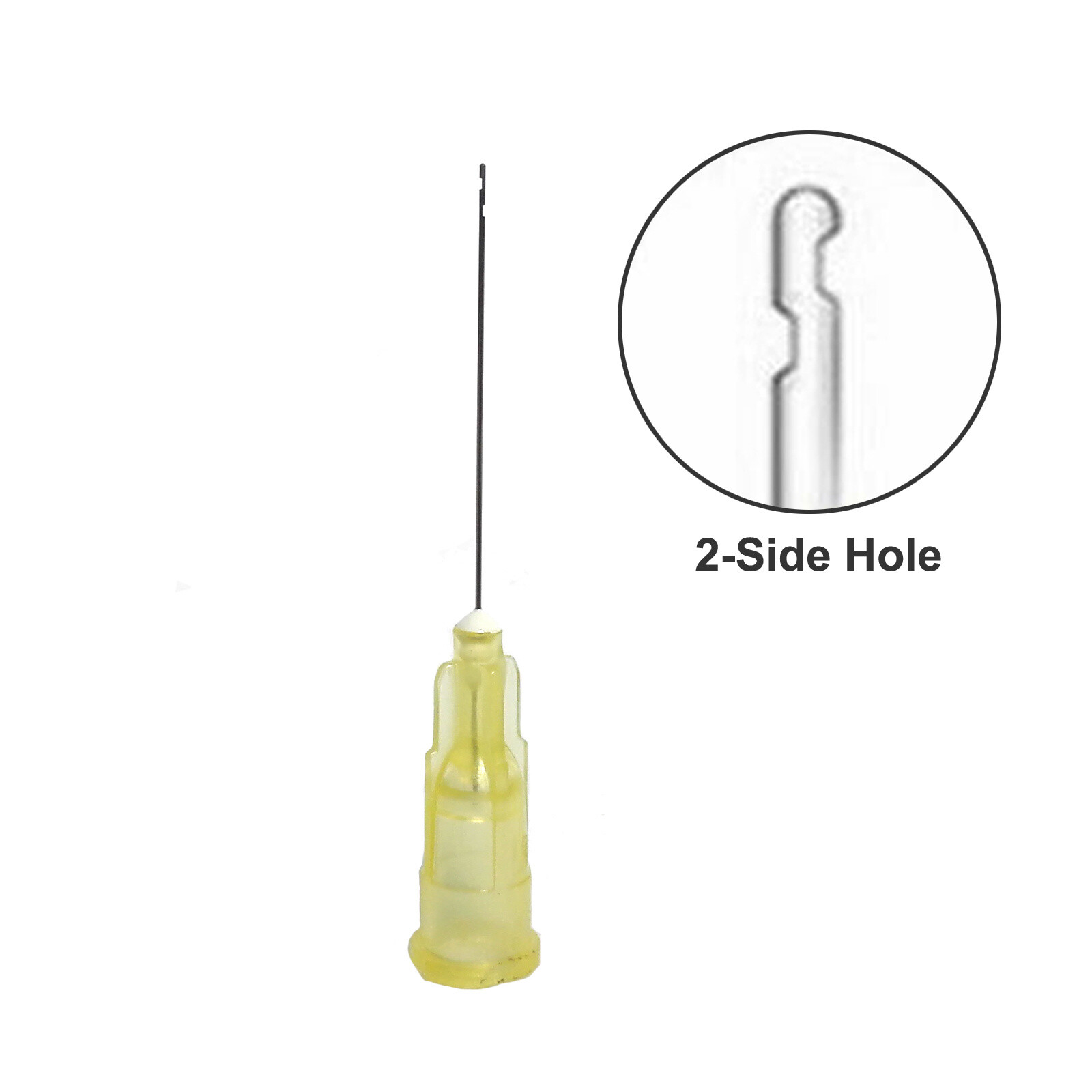 100pcs Dental Endo Irrigation Needle Disposable Syringe Tips 2 Side Holes