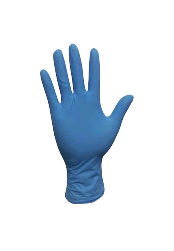 Condor 2XMA6T Disposable Gloves, Nitrile, Powder-Free, S, 3boxes Of 100 gloves.