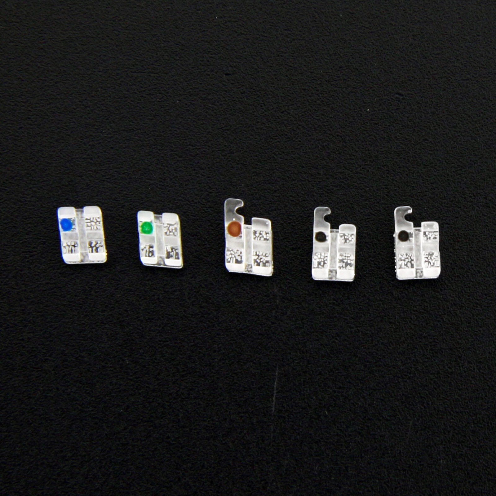 10Kit TAR ABSOLUTE Orthodontic Monocrystalline Sapphire Ceramic Brackets MBT 022