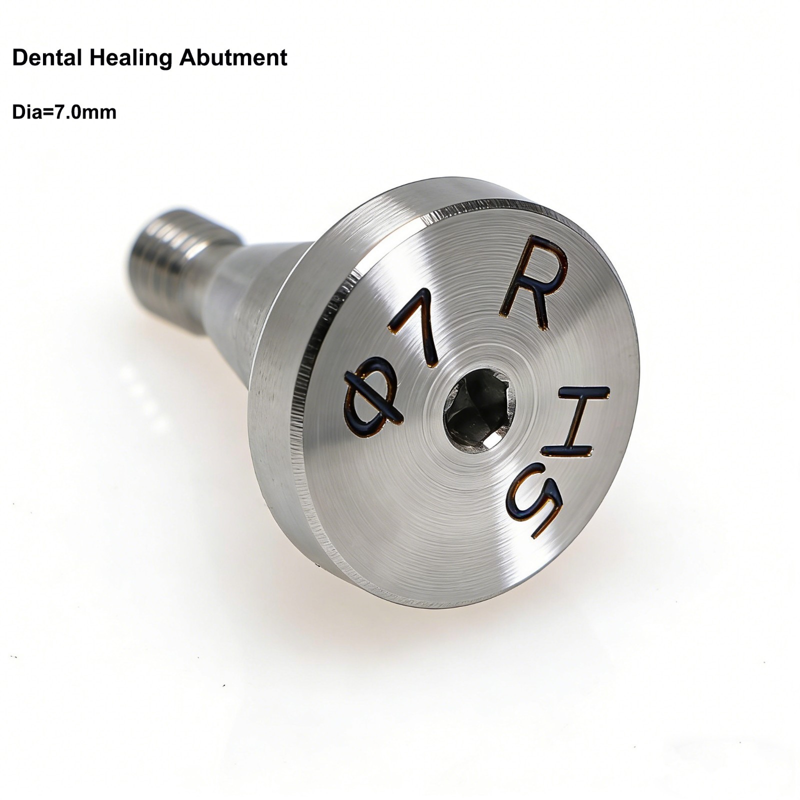 US 5Pcs Dental Osstem Hiossen Healing Abutment Cover Screw Mini Regular Platform