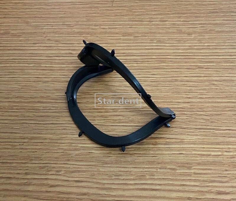 Dental Rubber Dam Frames Sheet Foldable Hager Light X-Ray Film Bracket Frame bk