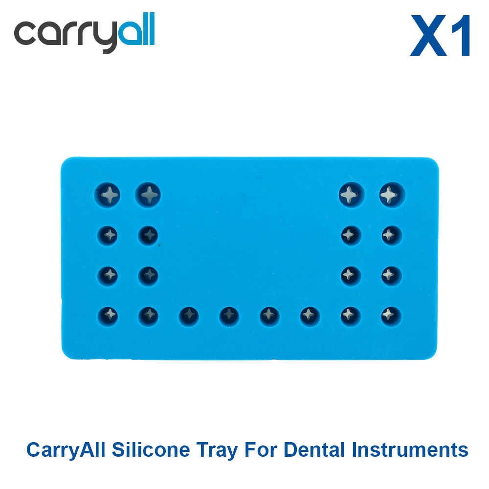 Dental CarryAll Silicone Tray for Dental Instruments Reusable Safe Long-Term Use