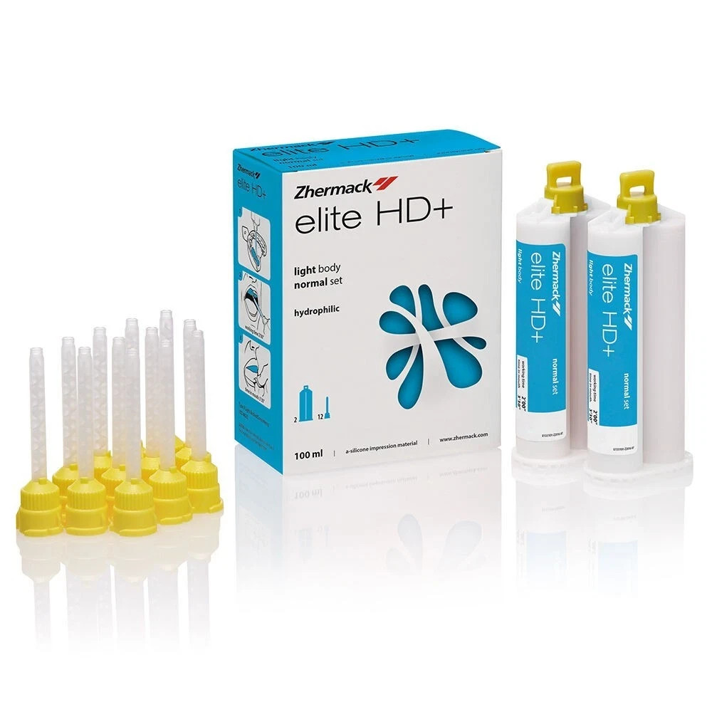Zhermack Elite HD+ Light Body Normal Set 100mL Hydrophilic (Free Ship)