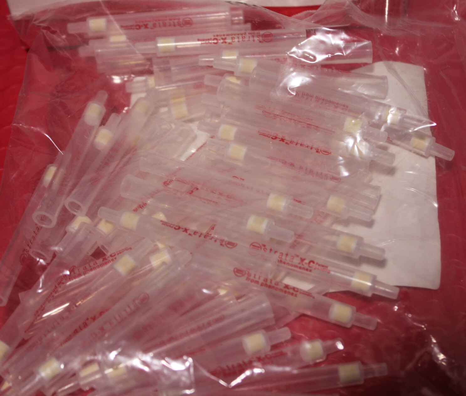 Strata-X-C 33 µm Polymeric Strong Cation 33u 8L-S029-TAK 30mg/1mL Lot of 74