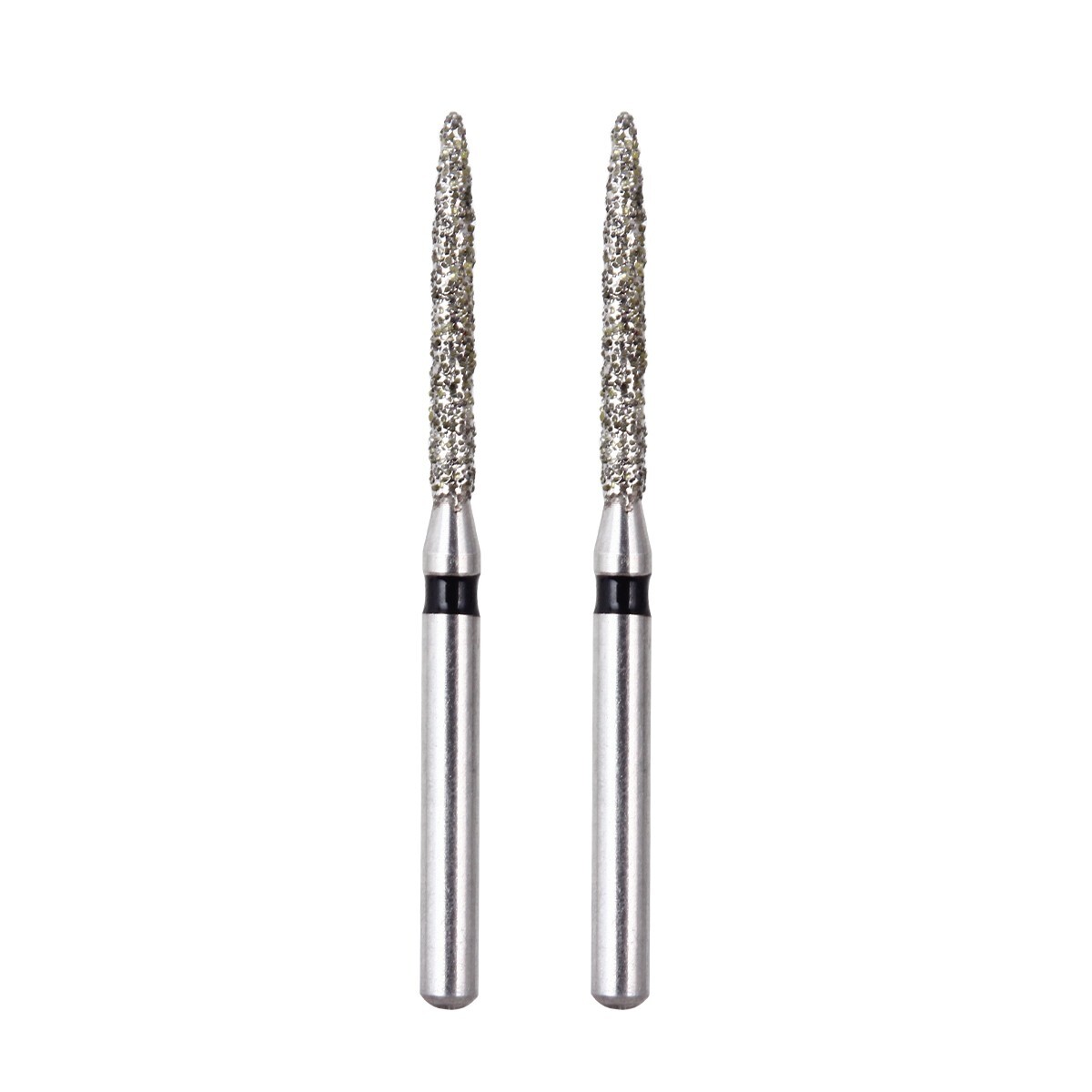 10 PCS Dental Super Coarse Diamond Burs Drills FO-11S for High Speed Handpiece