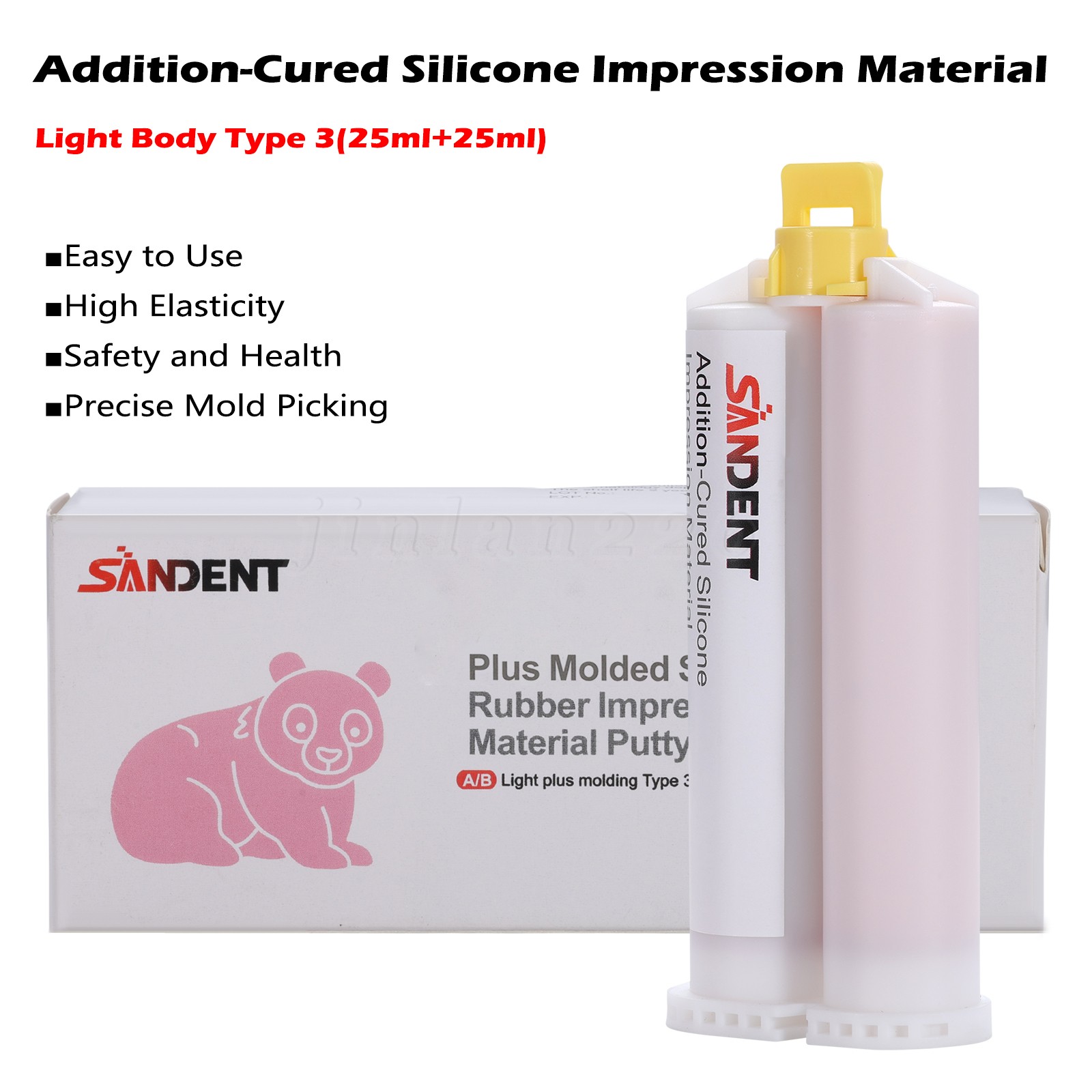 Dental Putty Fast Set PVS VPS Dental Impression Material Silicon Base+Catalystst