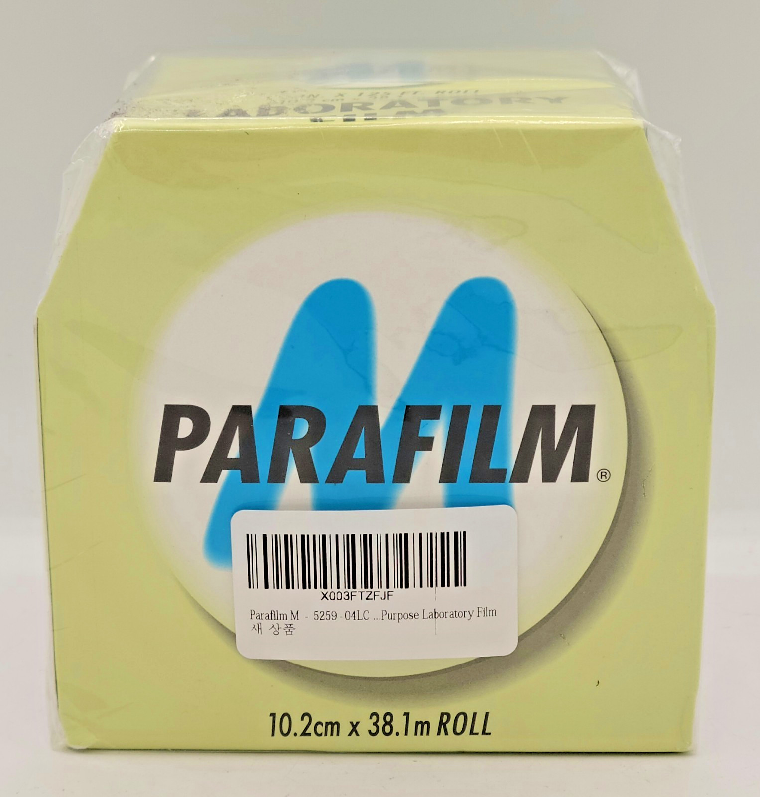 Amcor Parafilm Laboratory Film PM-996 – 4″x125′ – 4 in x 125 feet NEW ⚡FREE SHIP