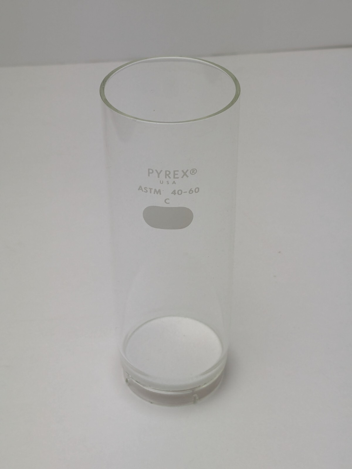 Corning PYREX 33950 LC 40 x 60mm Large Fritted Extraction Thimble 416290 7740