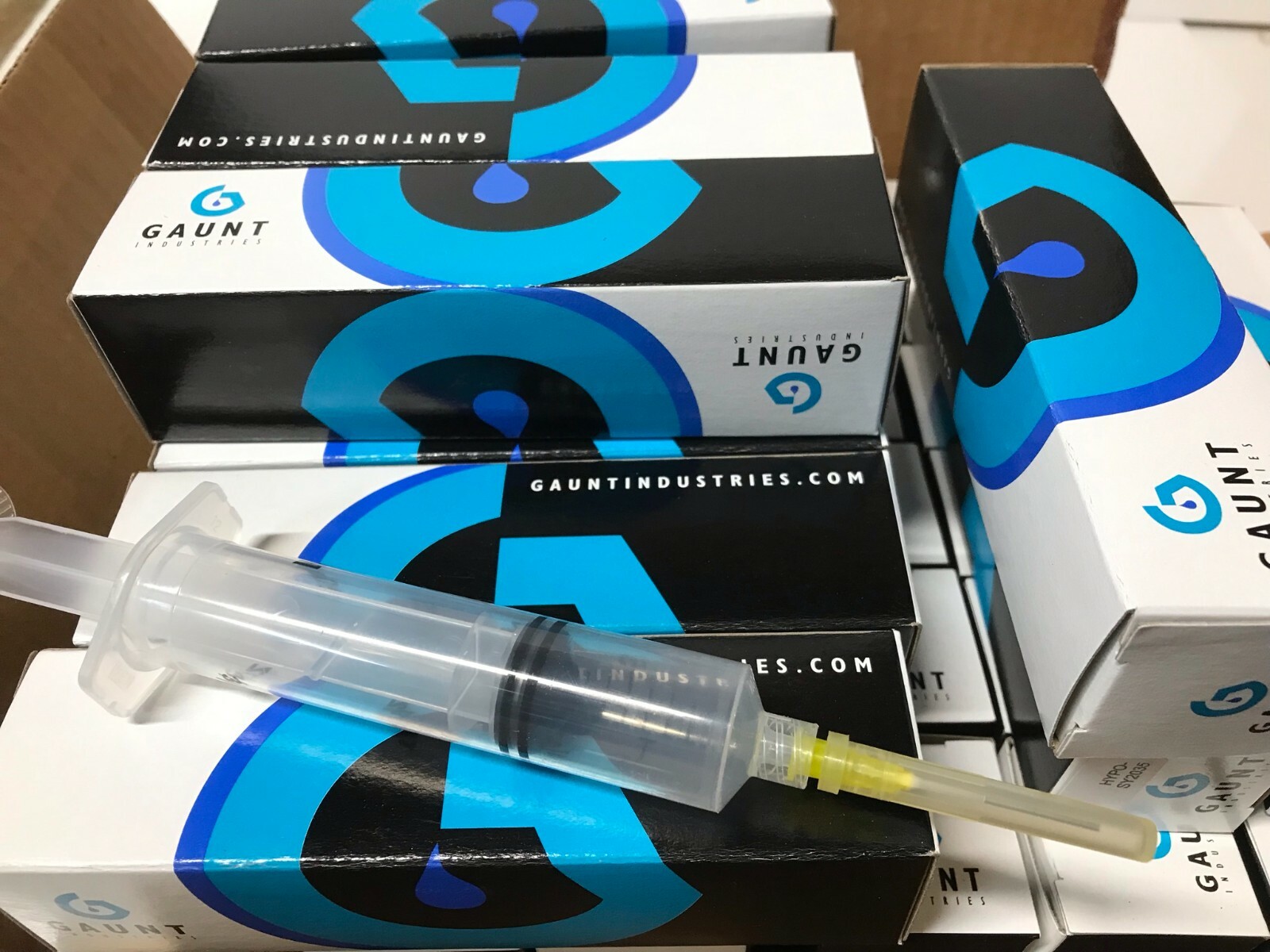 40 pcs Plastic Syringes Injection HYPO-SY2035 Multi-Purpose for Glue Paint Oils
