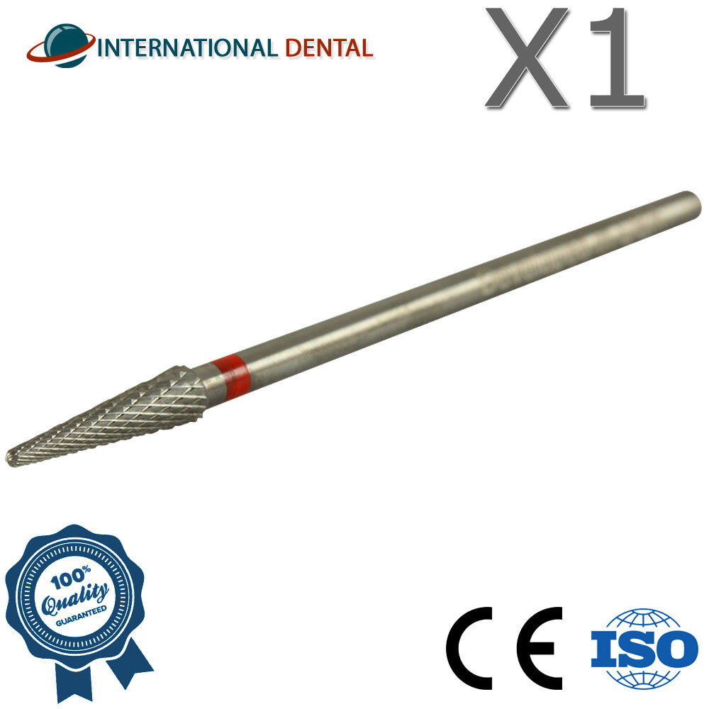 Dental Laboratory Lab Carbide Bur Ø3.1mm 5000209 Cross Cut Fine Grit Tool