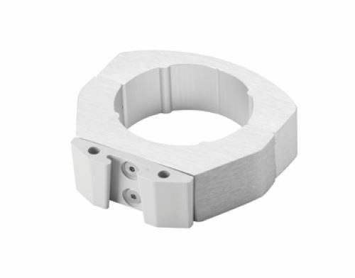Vacuum Canister 2″ Post Mount w/Gray Bracket, Anodized, DCI 5825