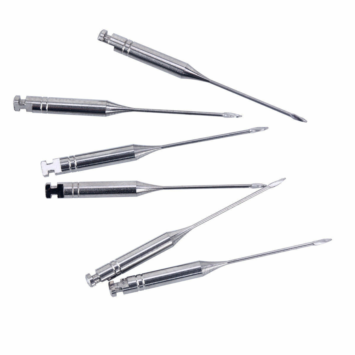 6 Pc Dental Endodontic Engine Use Peeso Reamers Files Reamers Drill Burs 28/32mm