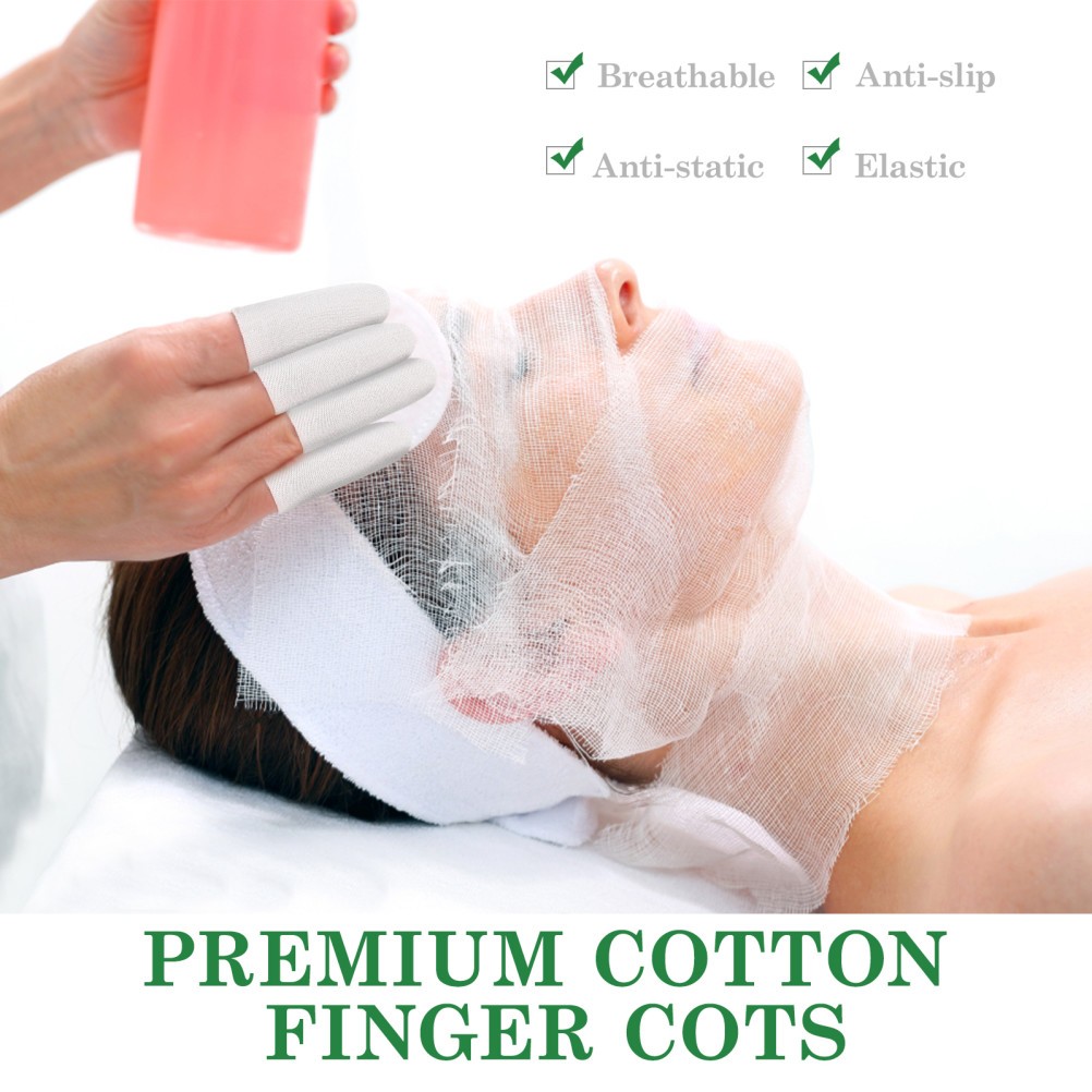 150 Pcs Breathable Elastic Reusable Finger Covers Fingertip Protector