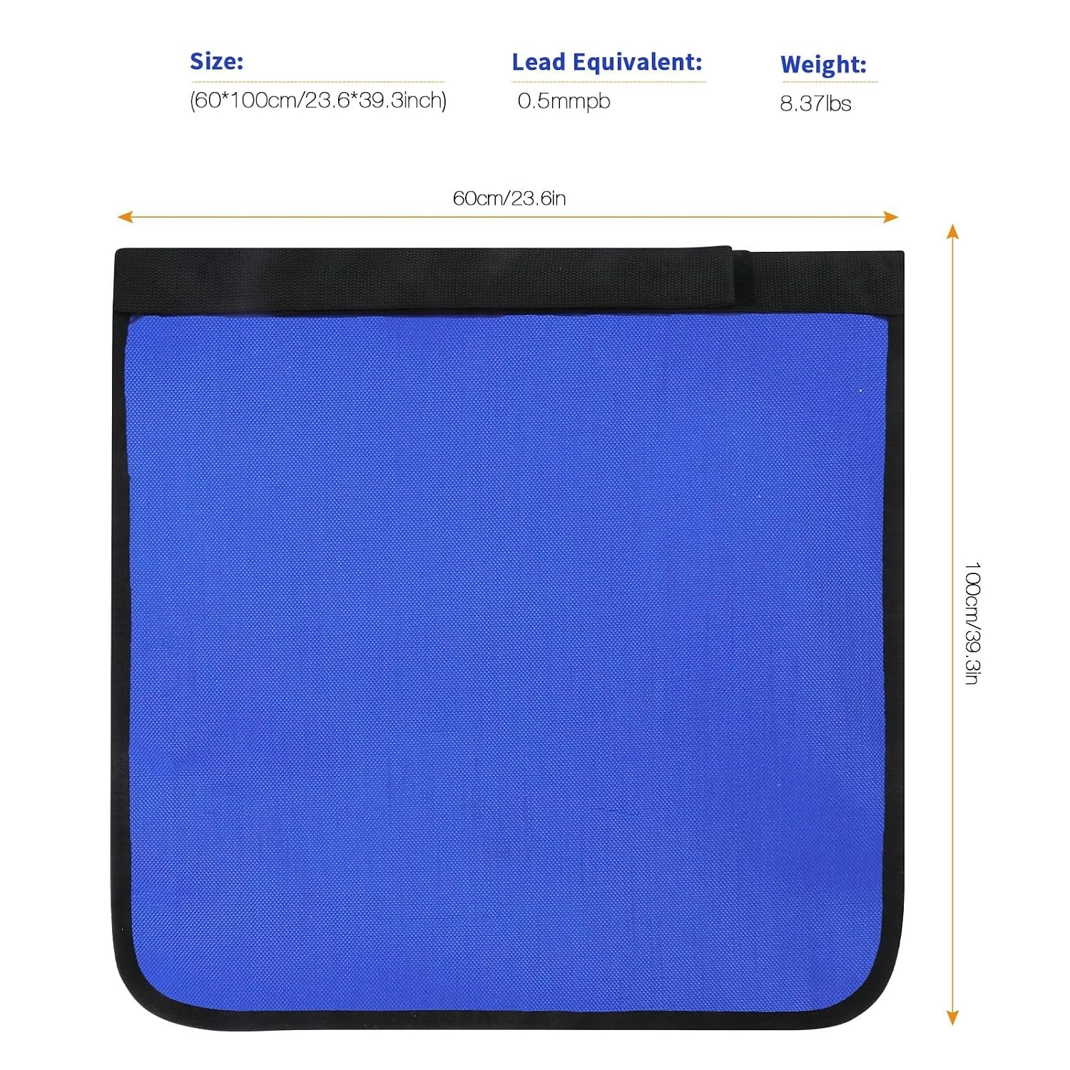 Lead Aprons – Half Lead Apron for X-Rays 0.5mmpb Lead Shield