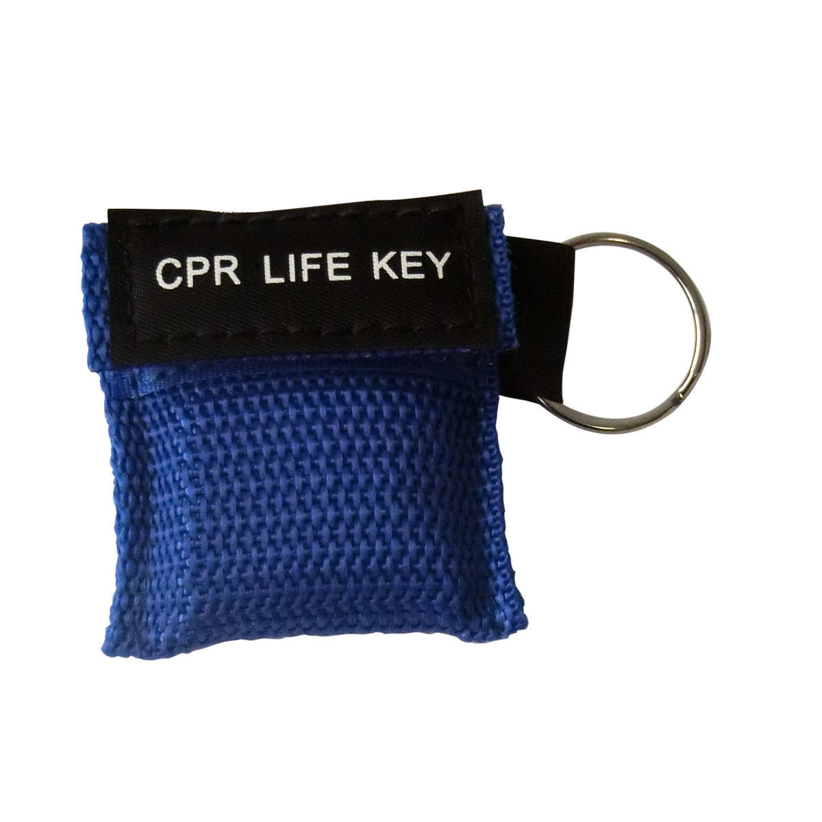 200pcs CPR Transparent Mask Random Colors Nylon Keychain CPR Mask CPR Kits