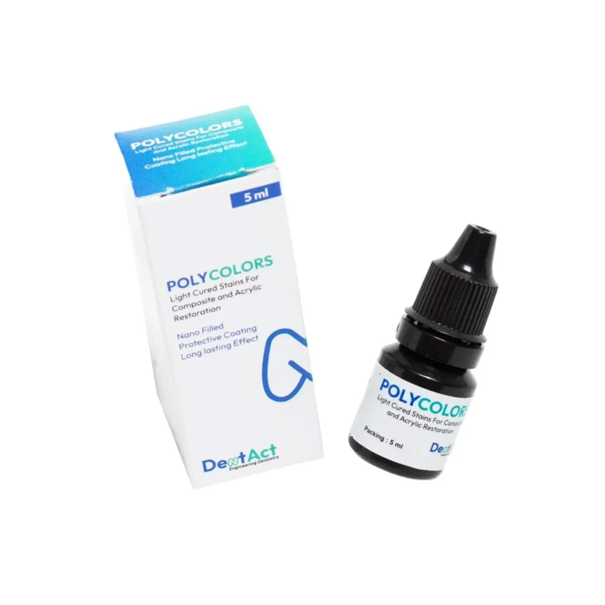 DentAct Poly Colours Light Cured Stains For Composite & Acrylic Restoration