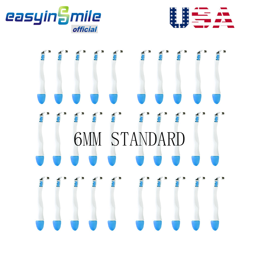 EASYINSMILE Reusable Matrix band 30pcs/box Dental Pro Matrix Bands 6MM Standard