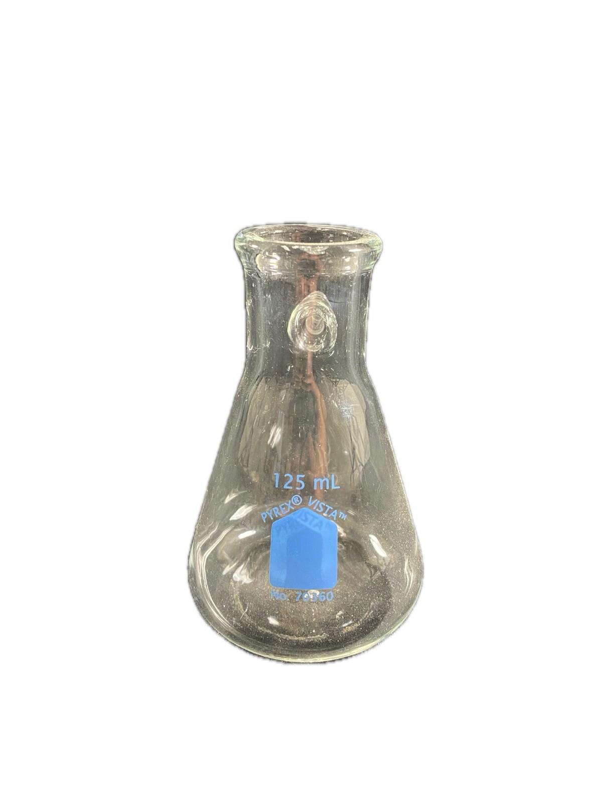 PYREX VISTA 125mL Glass Graduated Filtering Erlenmeyer Flask 70340-125