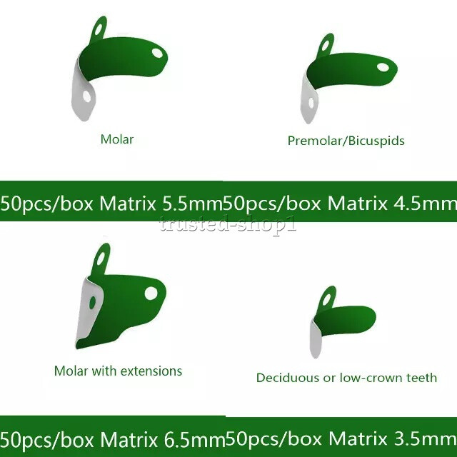 Dental Matrix Bands Ring Sectional Matrice Clamp Fit Garrison Palodent V3 System