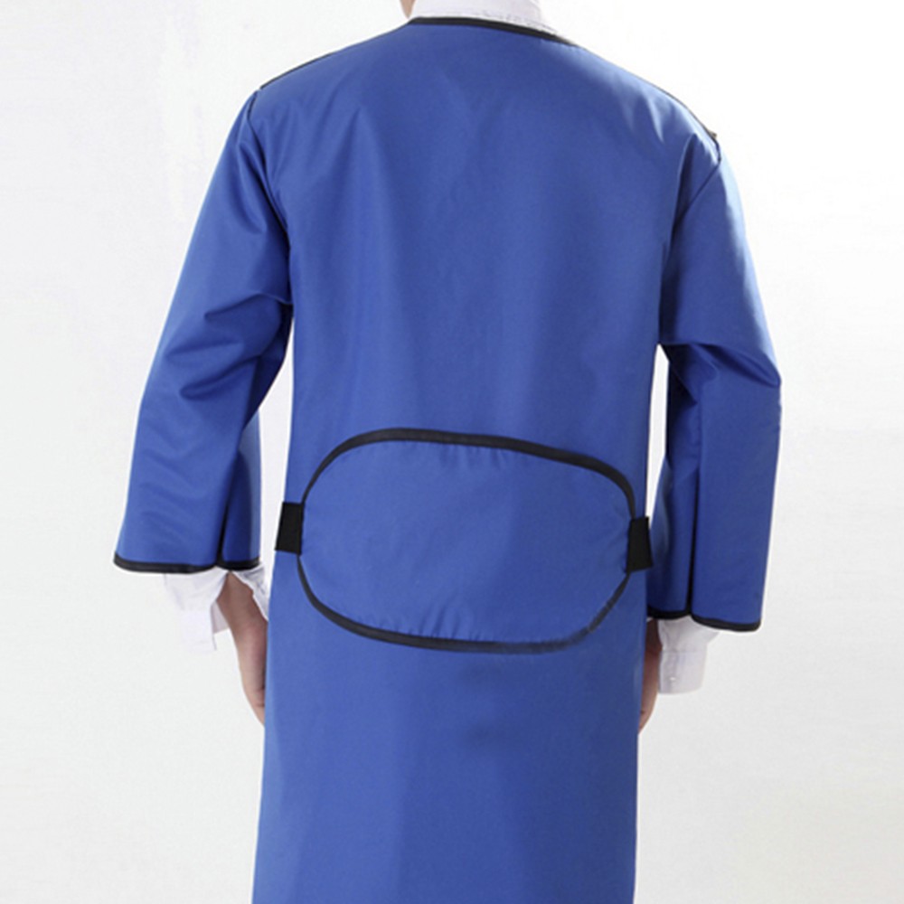 0.35mmPb X-Ray Lead Apron Gel Coat Long Sleeve Radiation Protective Medical M