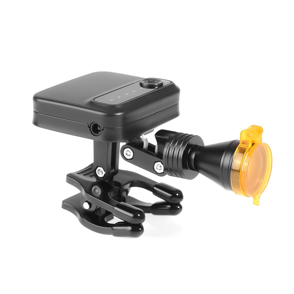 Wireless Portable Dental 5W LED Headlight with Optical Filter ＆ 2 Batteries US