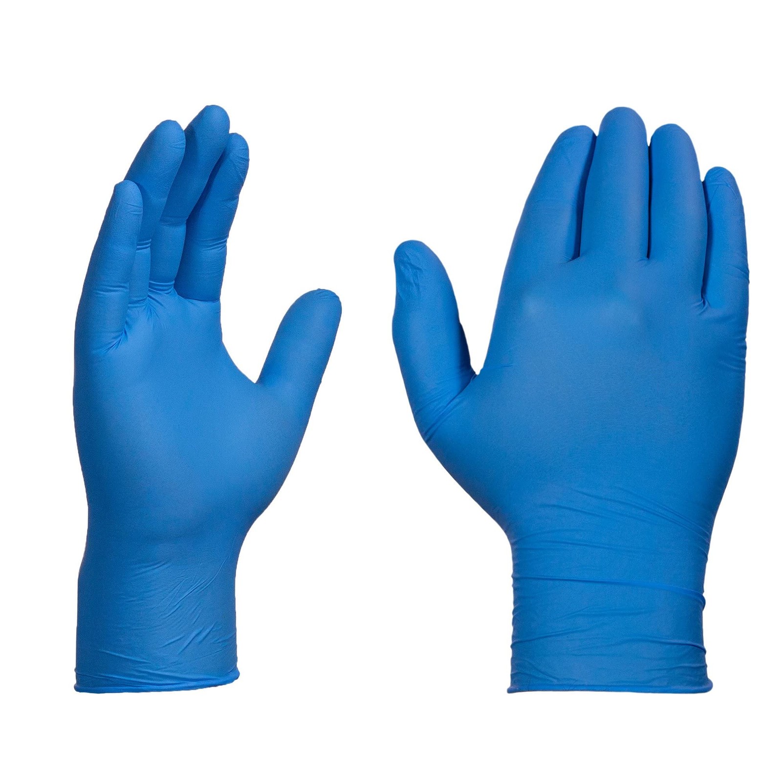 Pack of 1000 Blue Light Duty Nitrile Gloves Powder Free Comfortable Fit 3 Mil