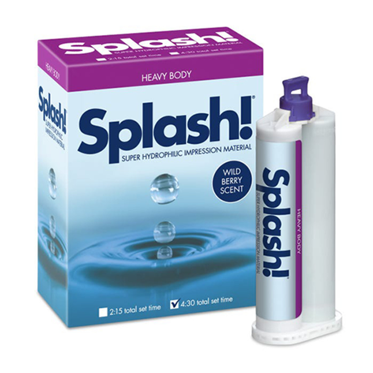 Denmat SPD1211 Splash! VPS Material Heavy Body Regular Set Wild Berry 2/Pk 48 mL