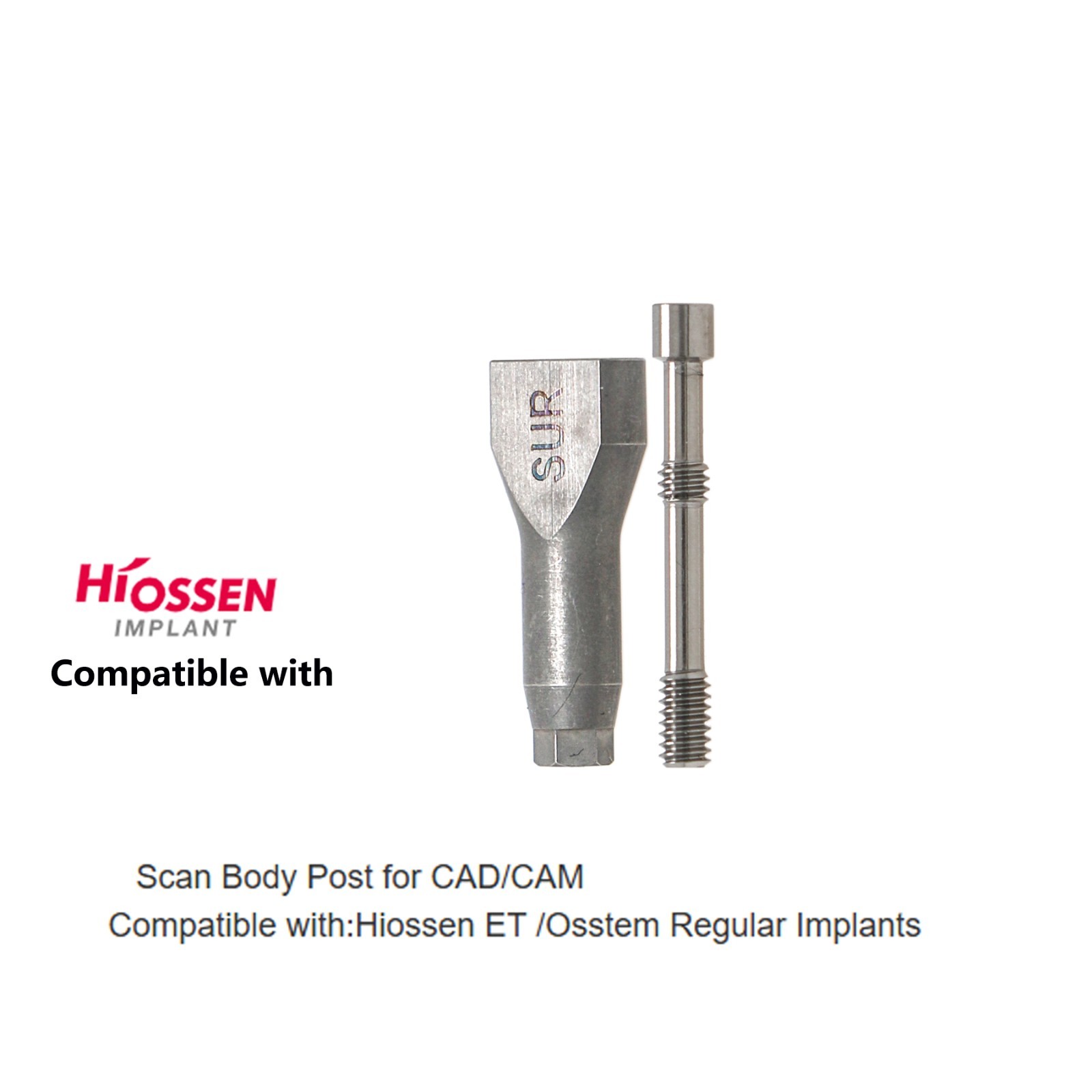 Mini/Regular Open Closed Tray Impressions Coping Analog Scan Body For Hiossen ET