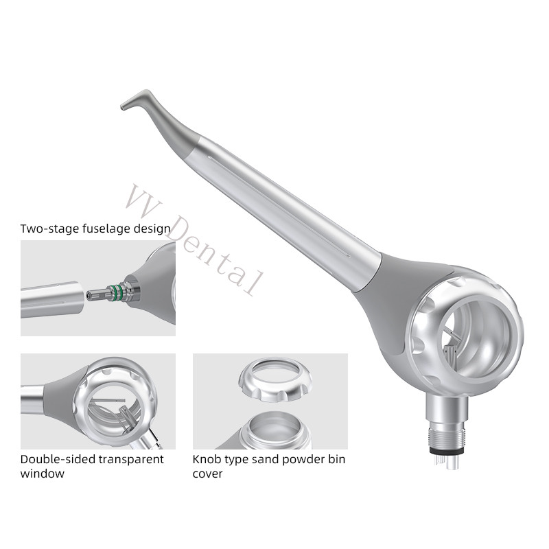 Dental Air Prophy Unit Teeth Whitening/Cleaning Spary Airflow Polishing Machine