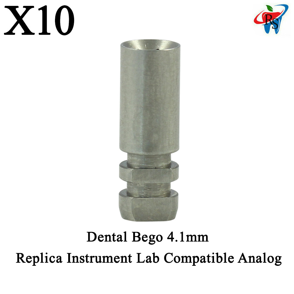 10pcs Dental Bego 4.1mm Replica Instrument Lab Compatible Analog 57820