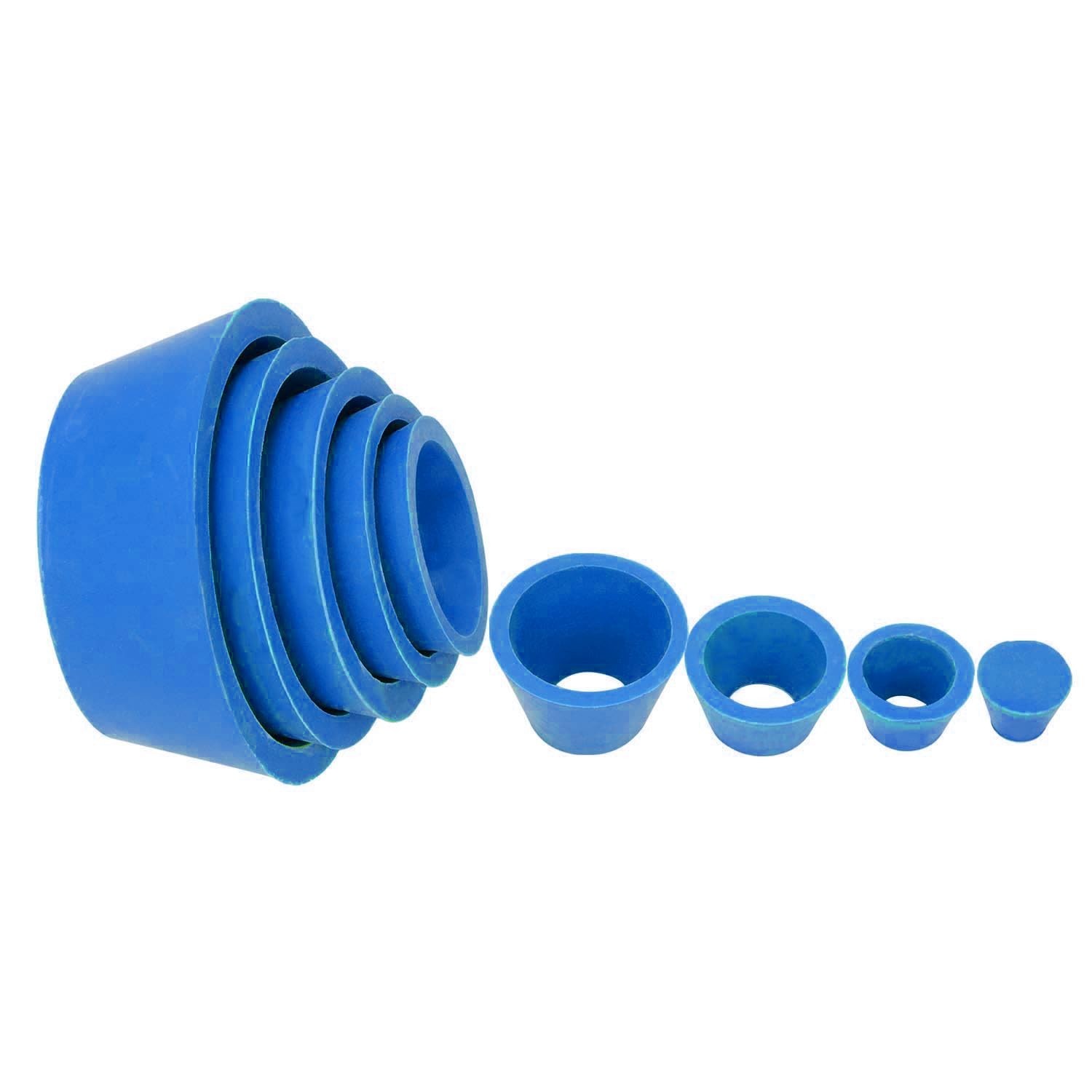 Smooth Surface Rubber Filter Cones – 9 Sizes for Seamless Filtration Experience
