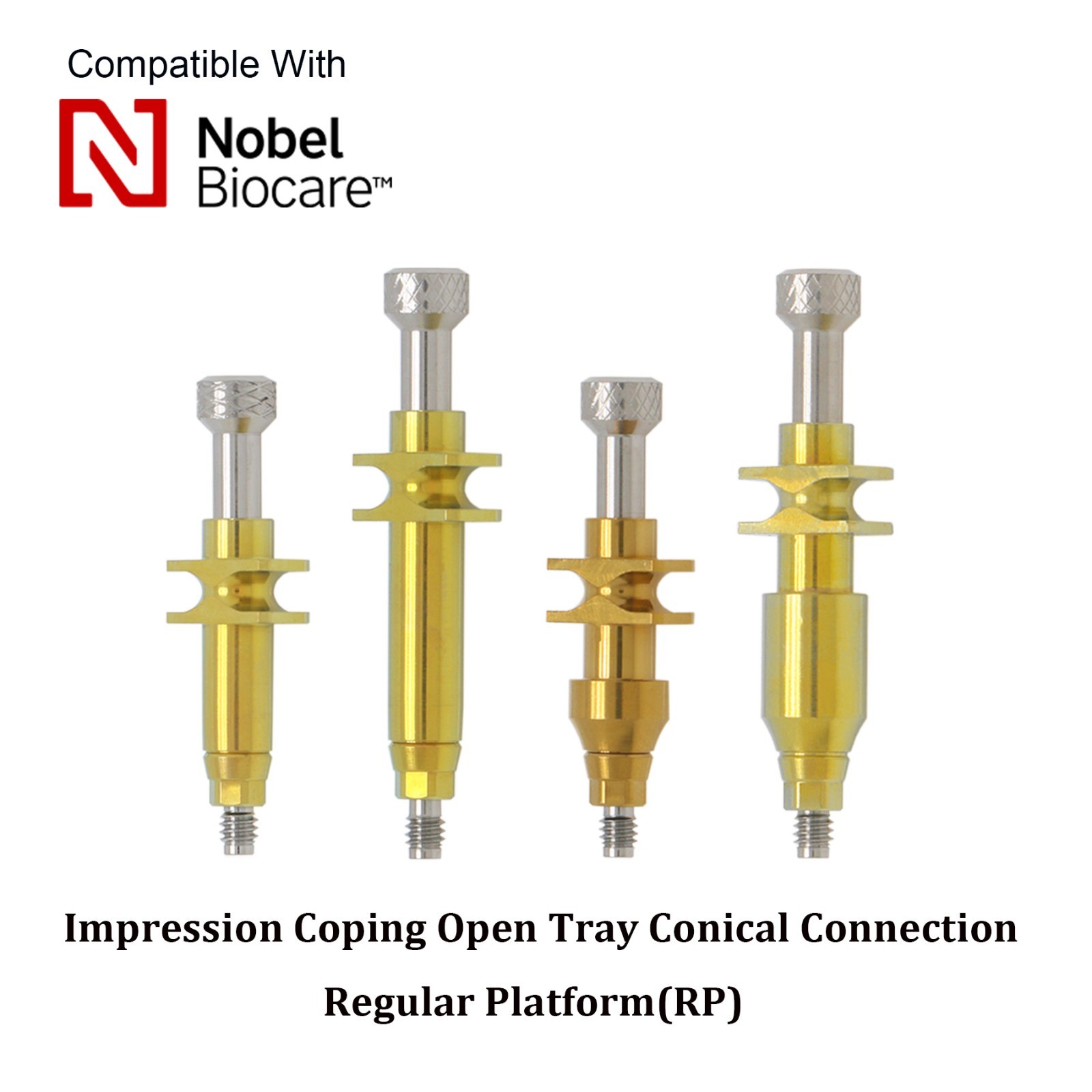 US Dental NP/RP Open Tray Impression Coping For Nobel Biocare