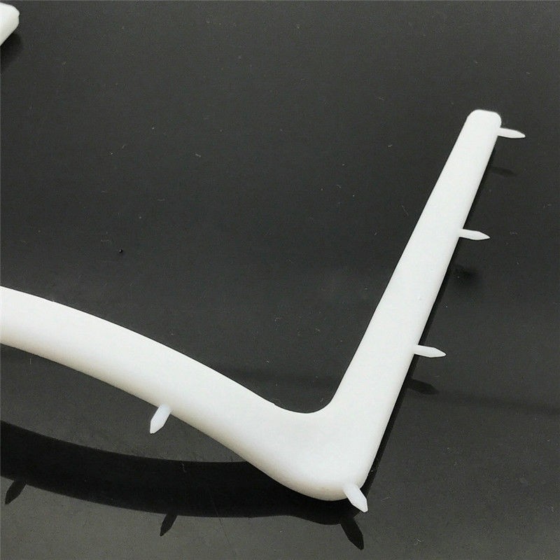 100x Dental Autoclavable Plastic Rubber Dam Sheets Frame Holder U-Shape Bracket
